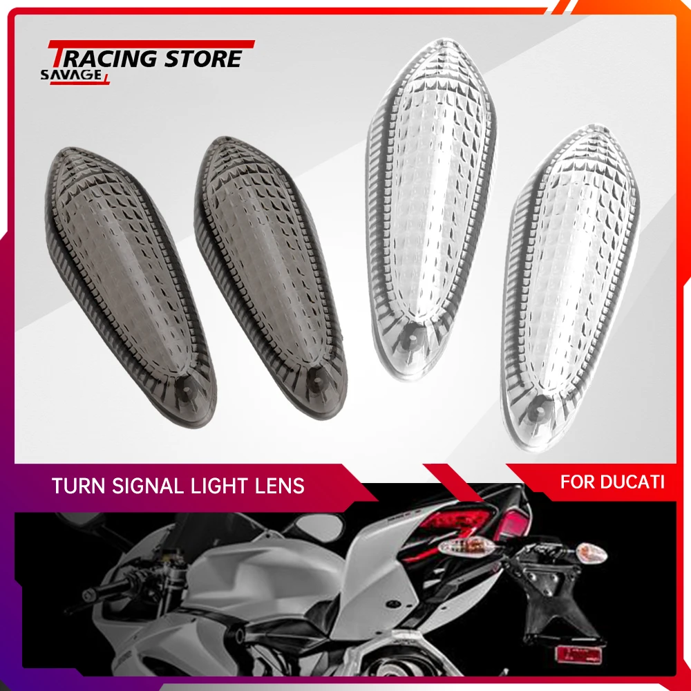 

Rear Turn Signal Light Lens For DUCATI Panigale 899 959 1199 1299 848 EVO 1098 1198 S/R Motorcycle Parts Indicator Lamp Housing