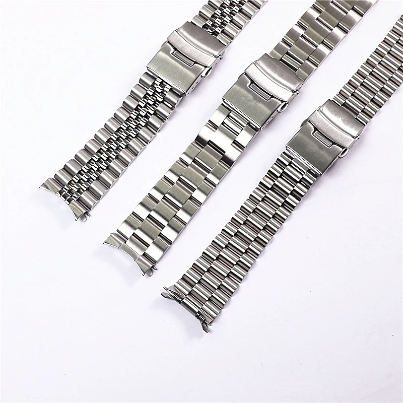 Applicable to swordfish MDV106 watch, three fine steel watches, five watch straps, curved 22mm replacement strap accessories