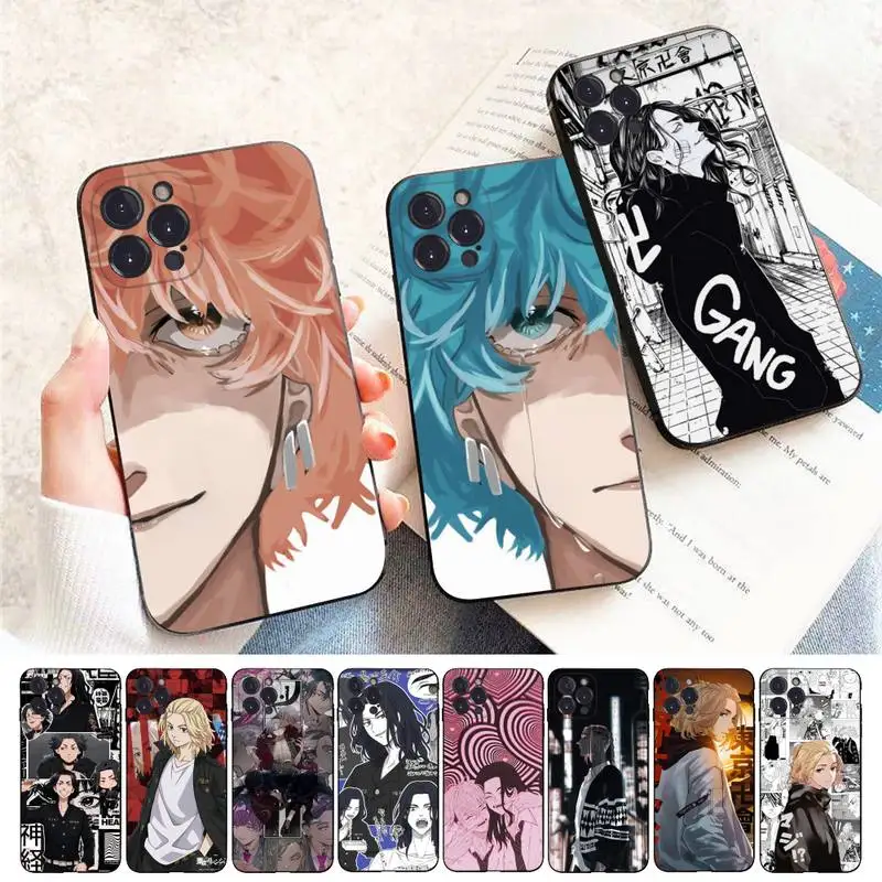 

Tokyo Revengers Avengers Phone Case For iPhone 14 11 12 13 Mini Pro XS Max Cover 6 7 8 Plus X XR SE 2020 Funda Shell
