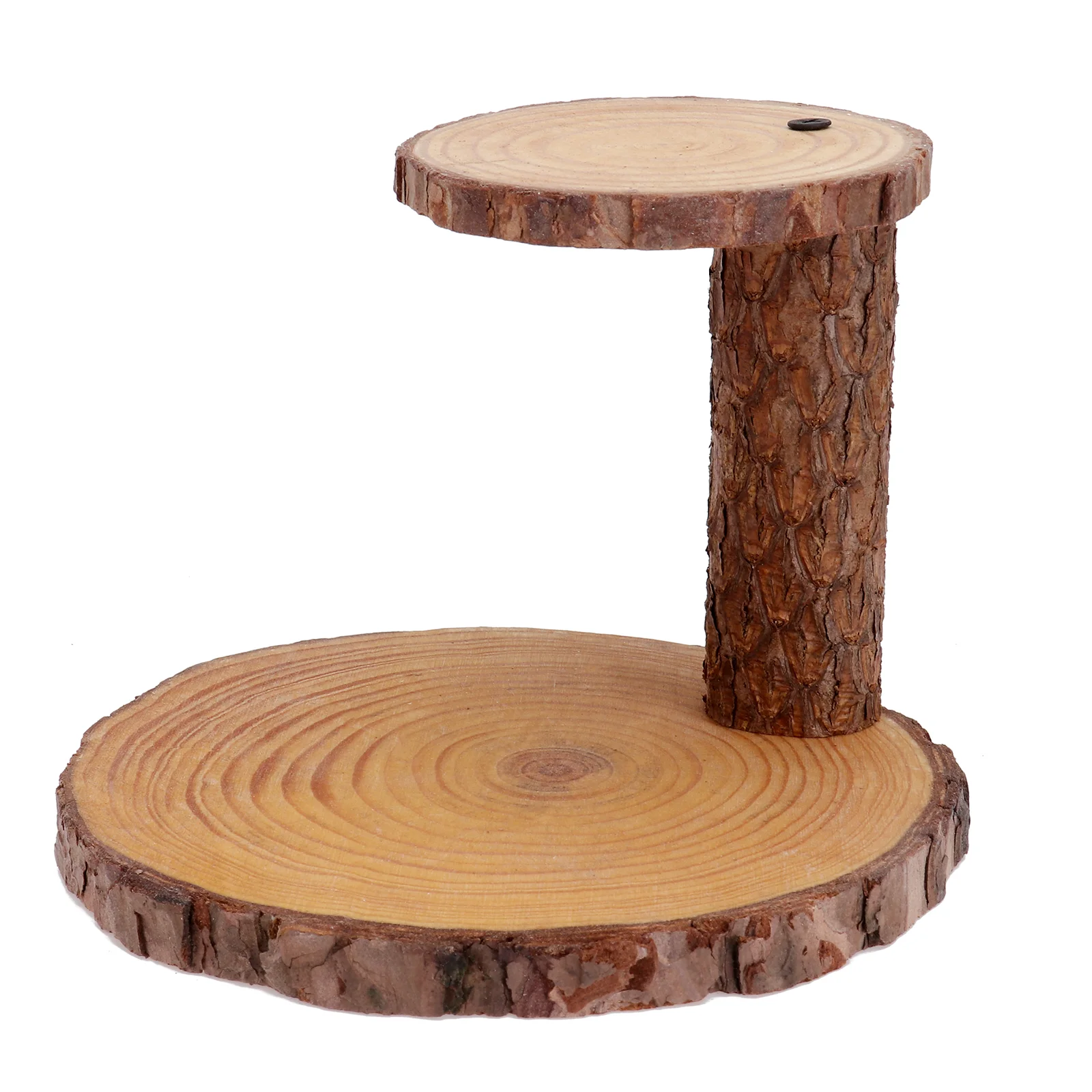 

Cake Setting Balcony Flower Stand Wooden Rustic Bracket Storage Succulent Pot Baby Metal Brackets