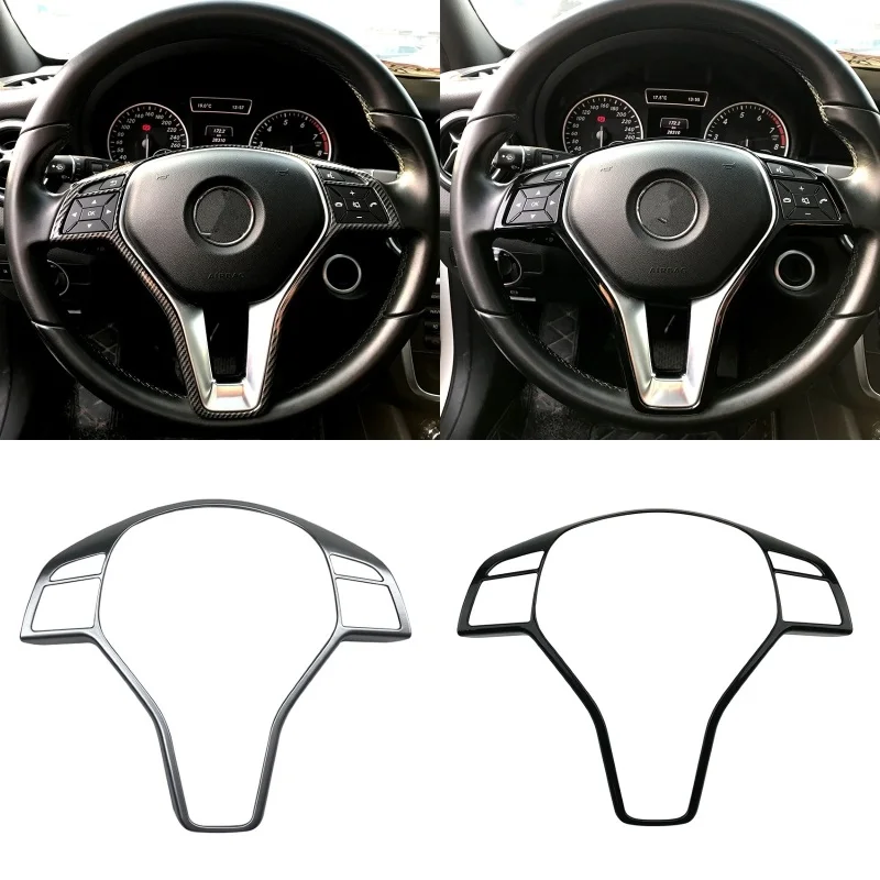 

Car Steering Wheel Frame Trim Cover For Mercedes Benz A B C E CLA CLS GLA GLK Class W176 W246 W204 W207 W212 W117 W218 X156 X204