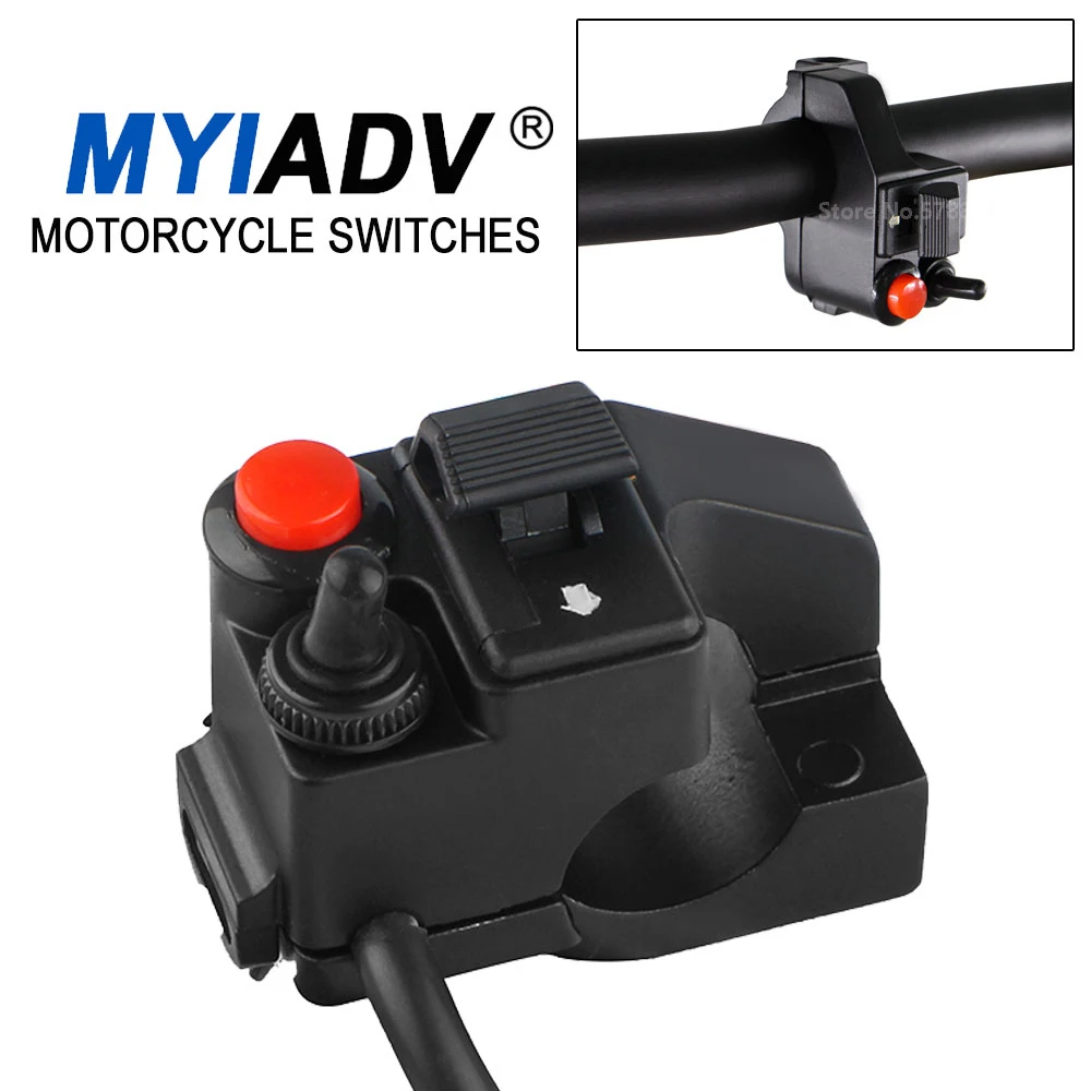 

Мотоциклетный переключатель для BMW F850GS F800GS R1250GS ADV ATV внедорожник 1/4 "22 мм крепление на руль кнопка клаксон пучок Winker поворотный переключатель