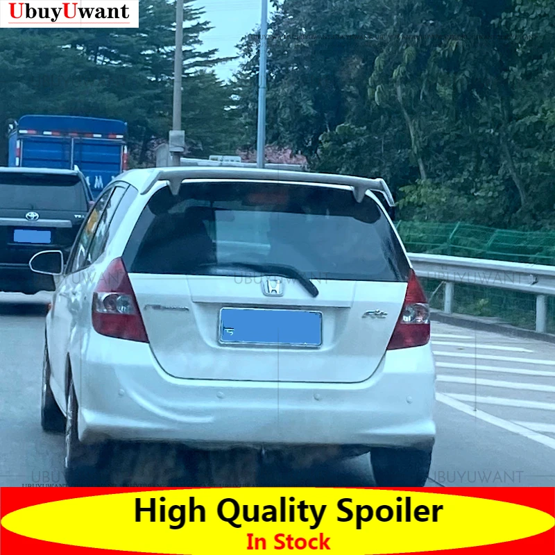 Спойлер для Honda Fit /Jazz 2004-2013 спойлер заднего крыла автомобиля из