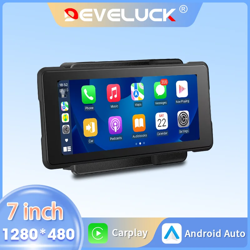 7-дюймовый мотоциклетный портативный навигационный GPS-экран для BMW R1200GS ADV/R1250GS