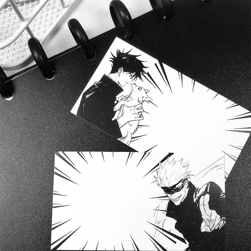 50 листов Jujutsu Kaisen Satoru Gojo Sticky Note Itadori Yuji Блокнот для заметок канцелярские