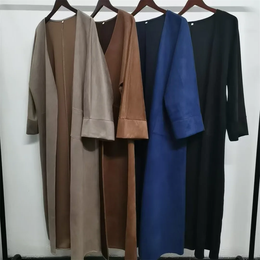 Рамадан Ид кимоно Абая Дубай Турция ислам мусульманское скромное платье кафтан