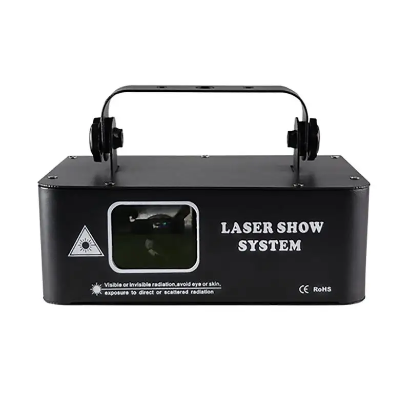 500mw RGB Full-color Scanning Laser Light Beam Line Pattern Full-Color Bar Stage KTV Room Party Laser Light Club DMX Light