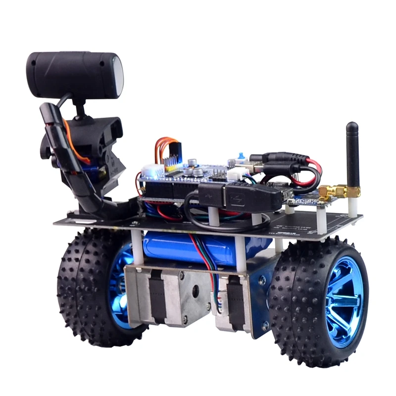 

Rolyrobot Balance Car Robot Android IOS PC Control Robot Electronic Learning Kit US Plug