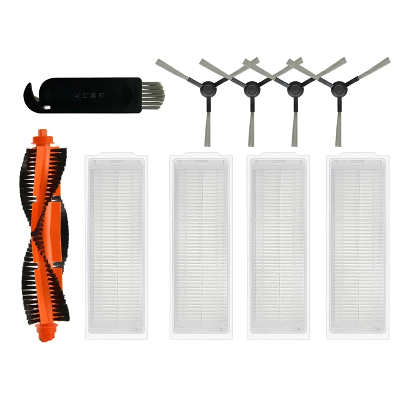 Роликовая щетка для фильтра деталей пылесоса Conga 3290/3490/3690/Xiaomi Mijia STYJ02YM/Viomi V2/V2 Pro/V3