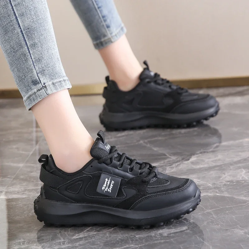 Осенние уличные туфли для гольфа тренировочные кроссовки женщин удобная женская