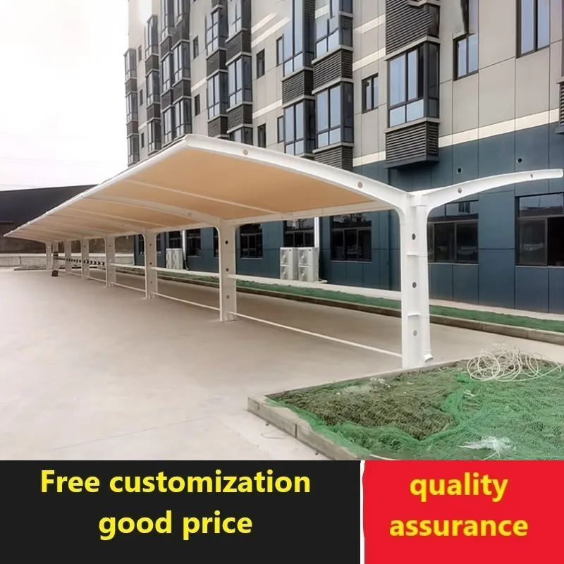 

Outdoor parking shed shopping mall car shed charging pile battery car shed landscape shed