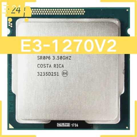 Xeon E3-1270V 2 CPU E3-1270 V2 3,50 GHz 8M LGA1155 E3 1270V2 десктопный процессор E3 1270 V2