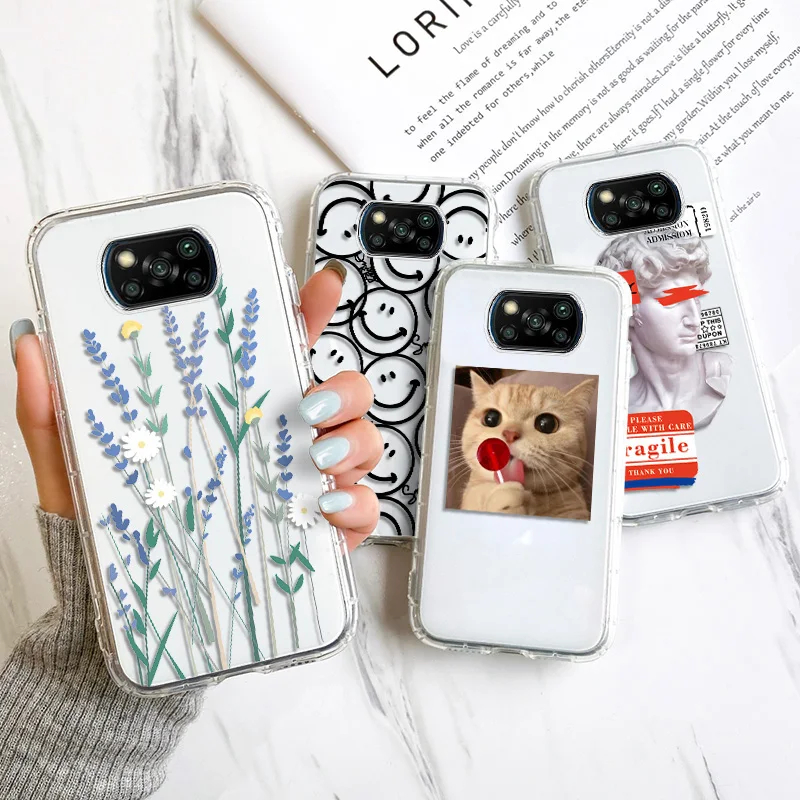 

Poco X3 Pro Case For Xiaomi Redmi Note 10 Pro Case Redmi 10 9a 9c 9t 8a 7a Note 9S 8 7 10s Funda Poco F3 M3 M4 X3 GT Nfc