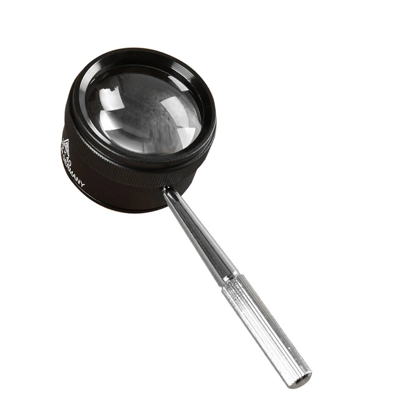 

Увеличительное стекло мини-лупа, карманное, с двойными линзами, для чтения