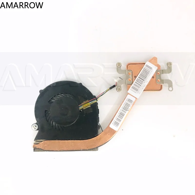 Оригинальный Встроенный графический процессор для ноутбука Lenovo ThinkPad YOGA11E Yoga 11E, Охлаждающий радиатор и вентилятор 0F21405