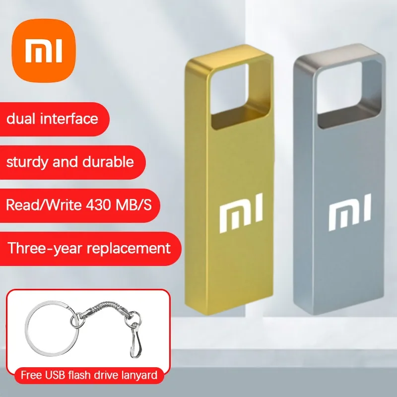 Портативный флеш-накопитель XIAOMI USB 3 1 флэш-накопитель на ТБ 512 ГБ высокоскоростной