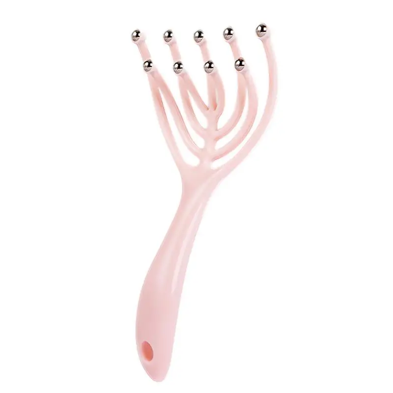 

Handheld Head Massager Scalp Massagers With 9 Roller Balls Deep Relaxation & Stress Reduction Suitable For Home Office Gift For