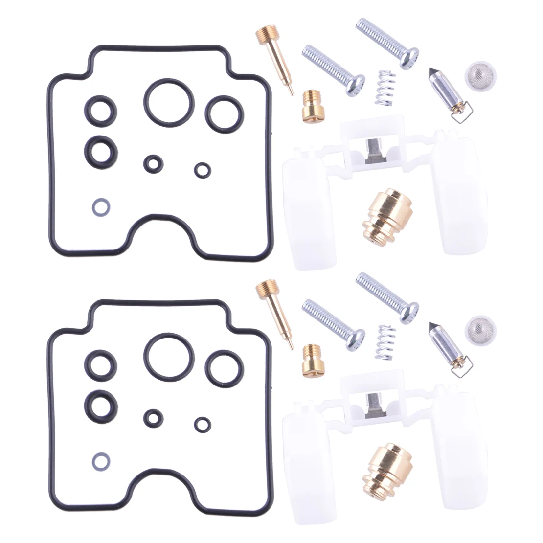 

Новый набор для Ремонта Карбюратора, поплавок с воздушным винтом для Yamaha V-Star 1100 XVS1100 2005 2004 2003 2002 2001 2000 1999 2 комплекта