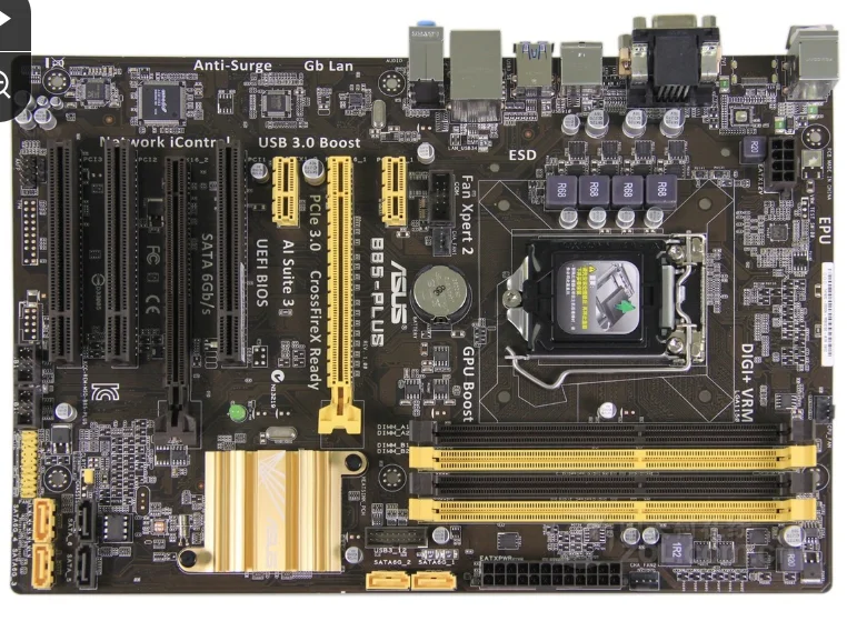 

B85-PLUS Desktop 1150b85 материнская плата для компьютера с 3 Pci4790k