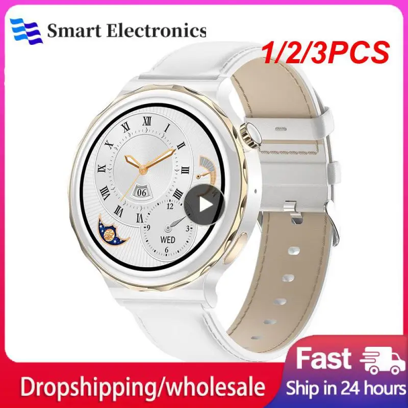 

1/2/3 шт. Смарт-часы с вызовом 2023 часы с беспроводной зарядкой разрешение 390*390 Женский фитнес-браслет индивидуальные часы с циферблатом