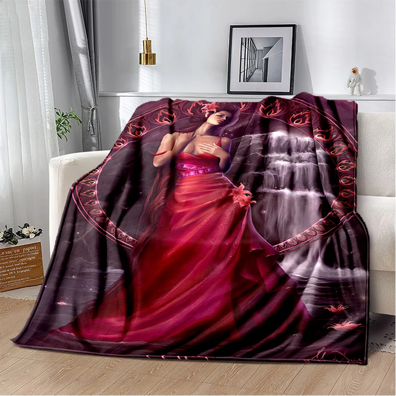 

The Seven Deadly Sins Printed oversized manta sofa bed cover soft and hairy blanket plaid Soft Warm Flannel Throw Blankets gift