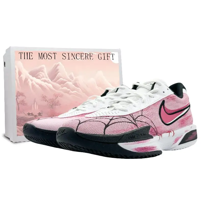 【Настроить】Nike Air Zoom G.T. Мужские баскетбольные кроссовки Cut Academy с низким берцем