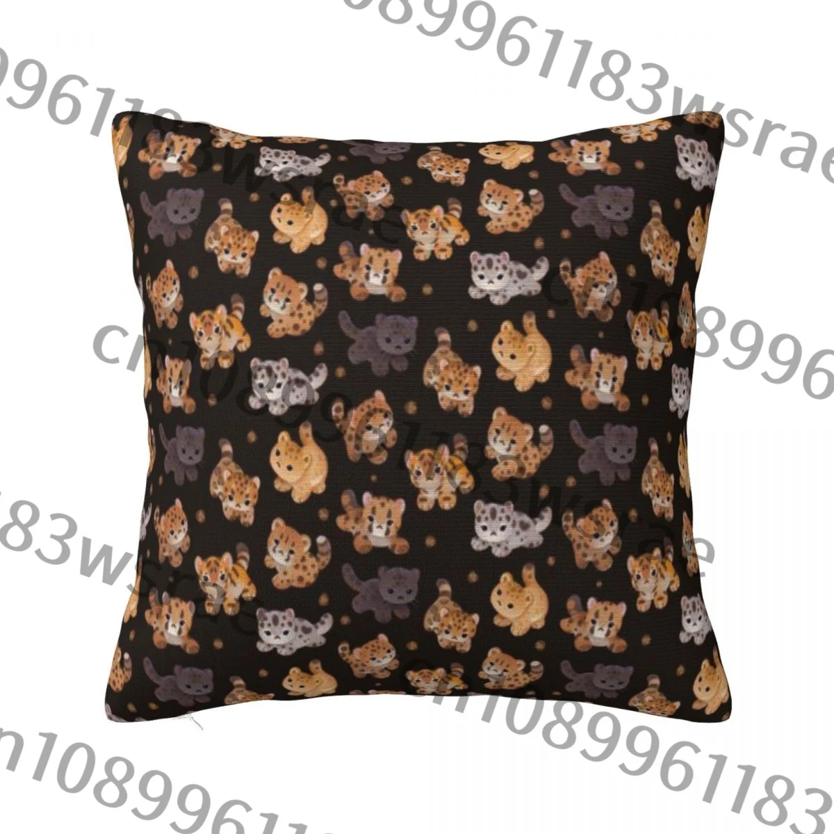 Год больших котиков-Темная подушка