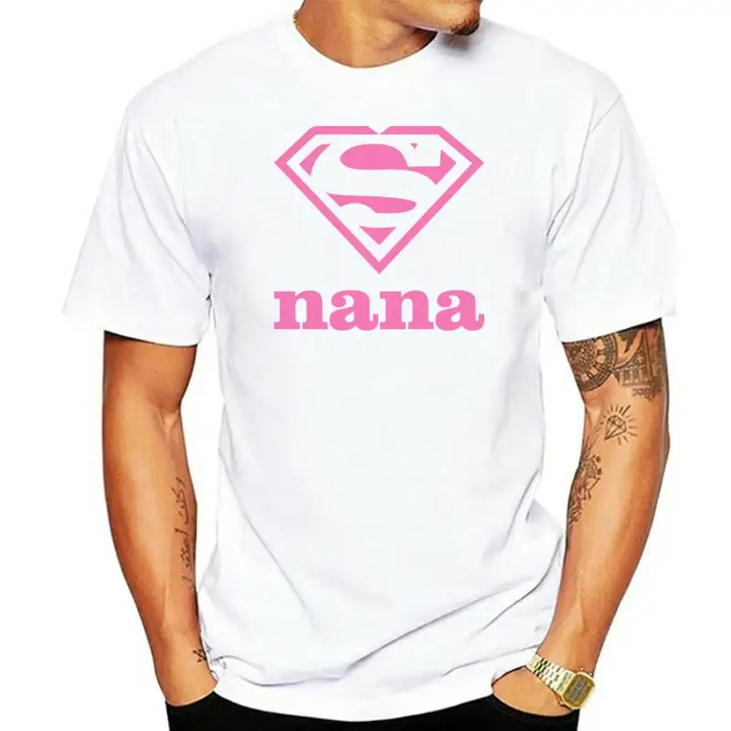 

Super Nana T-Shirt Tee T Shirt for Grandmother Grandma
