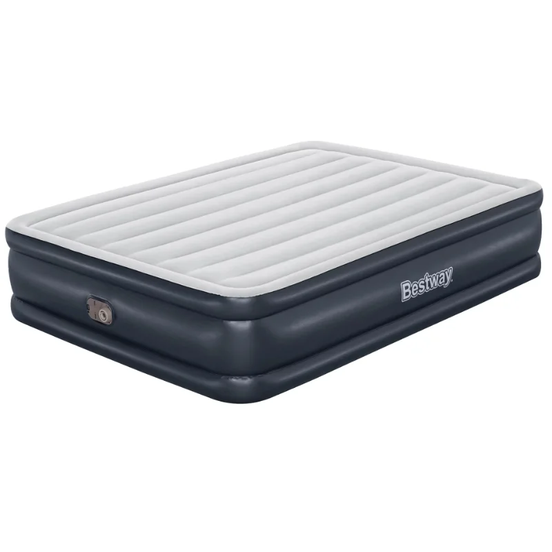 

Bestway® 18" Tritech Air Mattress Queen air bed with Built-in Pump