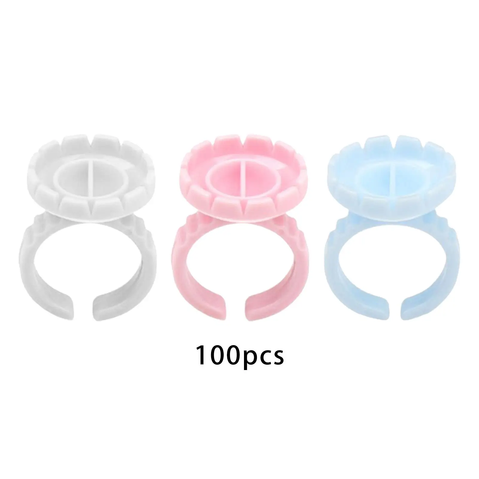 

100 Pieces Disposable Glues for Glue Cups Nail Art Eyelash Extension