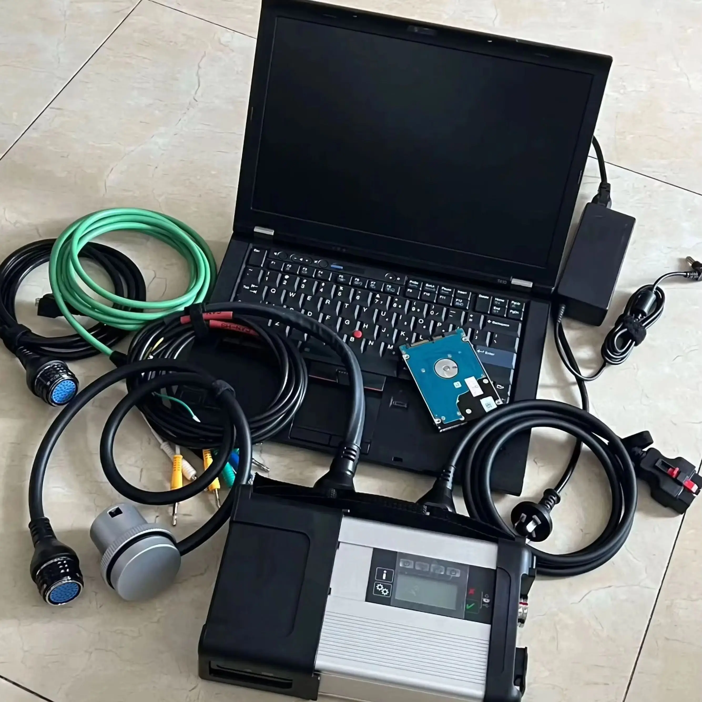 Фото Программное обеспечение MB STAR C5 DOIP-протокол WiFi Connect в ThinkPad T410 I5 CPU 8G hhtwin X DAS EPC DTS Vediamo, используемый автомобильный диагностический инструмент №2