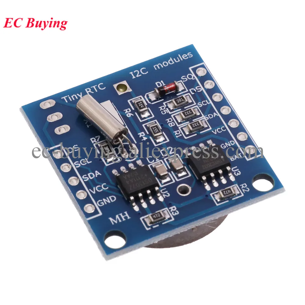 Модуль часов I2C RTC DS1307 AT24C32 в режиме реального времени для AVR ARM PIC Tiny модули памяти