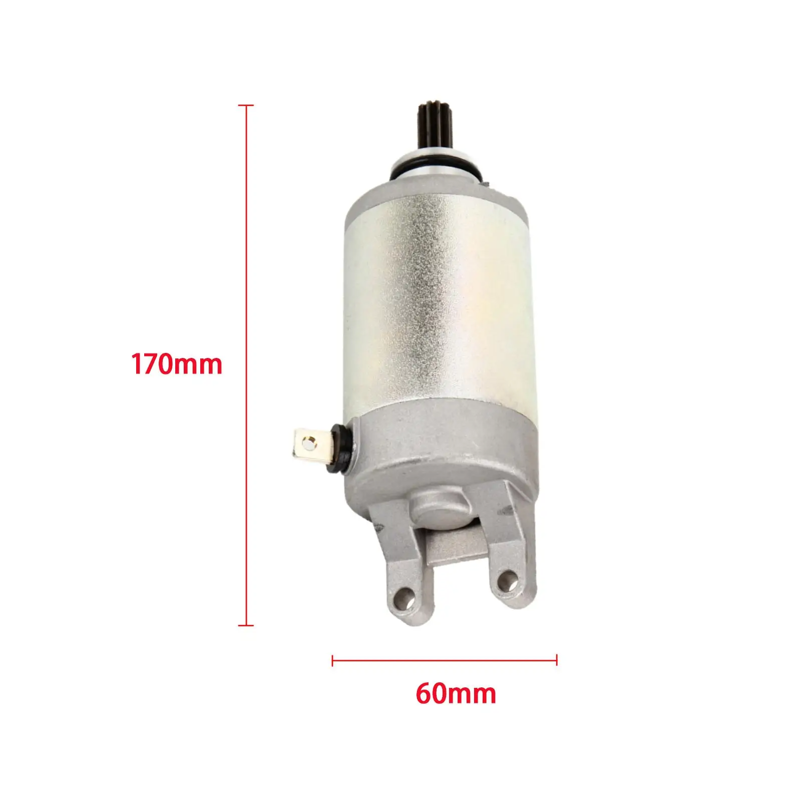 

Motorcycle Starter Motor Copper Silver Moulding Accessories Iron Assembly for Suzuki AN250 AN400 31100-48H00 31100-06C00