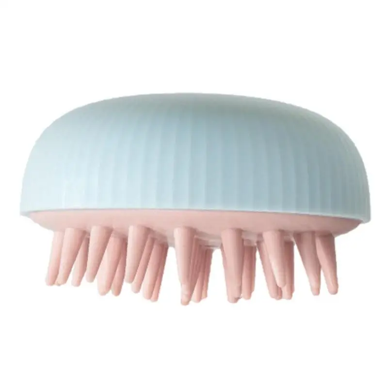 

Shampoo Brush Silicone Scalp Exfoliator With Soft Bristles Easy To Use And Clean Hair Washing Brush Easily Reach The Root Of