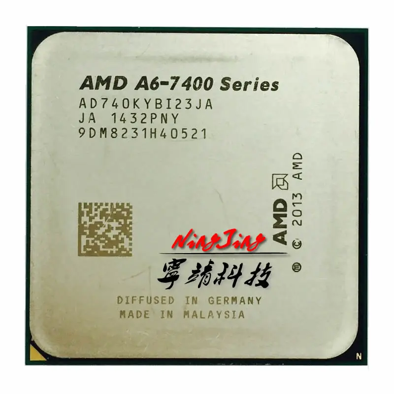 

Двухъядерный процессор AMD A6-Series A6 7400 K A6 7400 K 3,5G 65 Вт AD740KYBI23JA / AD740BYBI23JA Socket FM2 + 10 шт./лот