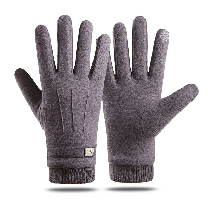 

Warm Gloves Winter Men's N211 Outdoor Bike Electric Vehicle Plush Thick Warm Touch Screen Men's Winter Gloves