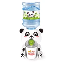 mini water dispenser for children kids gift cute coldwarm water juice milk drinking fountain simulation cartoon pig kitchen toy