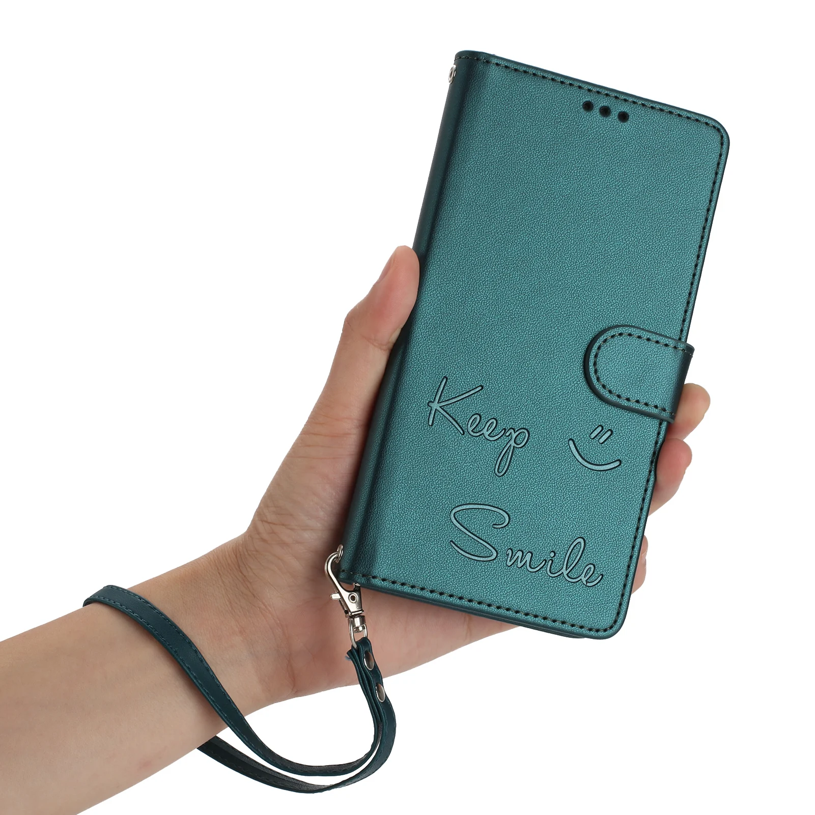 Кожаный флип-чехол Keep Smile для Tecno Camon 30 20 Premier Pro 19 Neo 3 слота карт