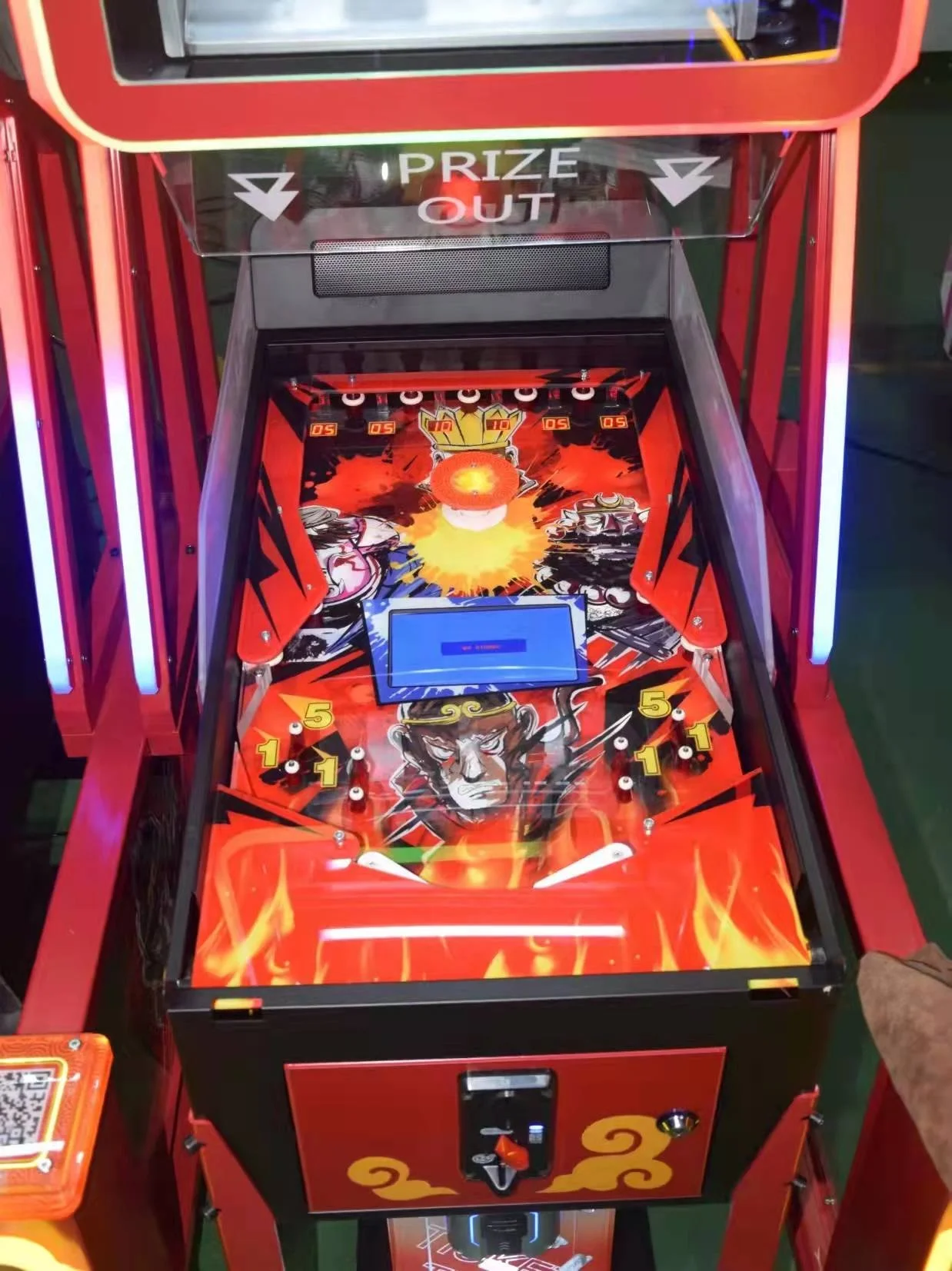 Мини-пинбол механический игровой автомат для пинбола настоящий мяч пинбол детей