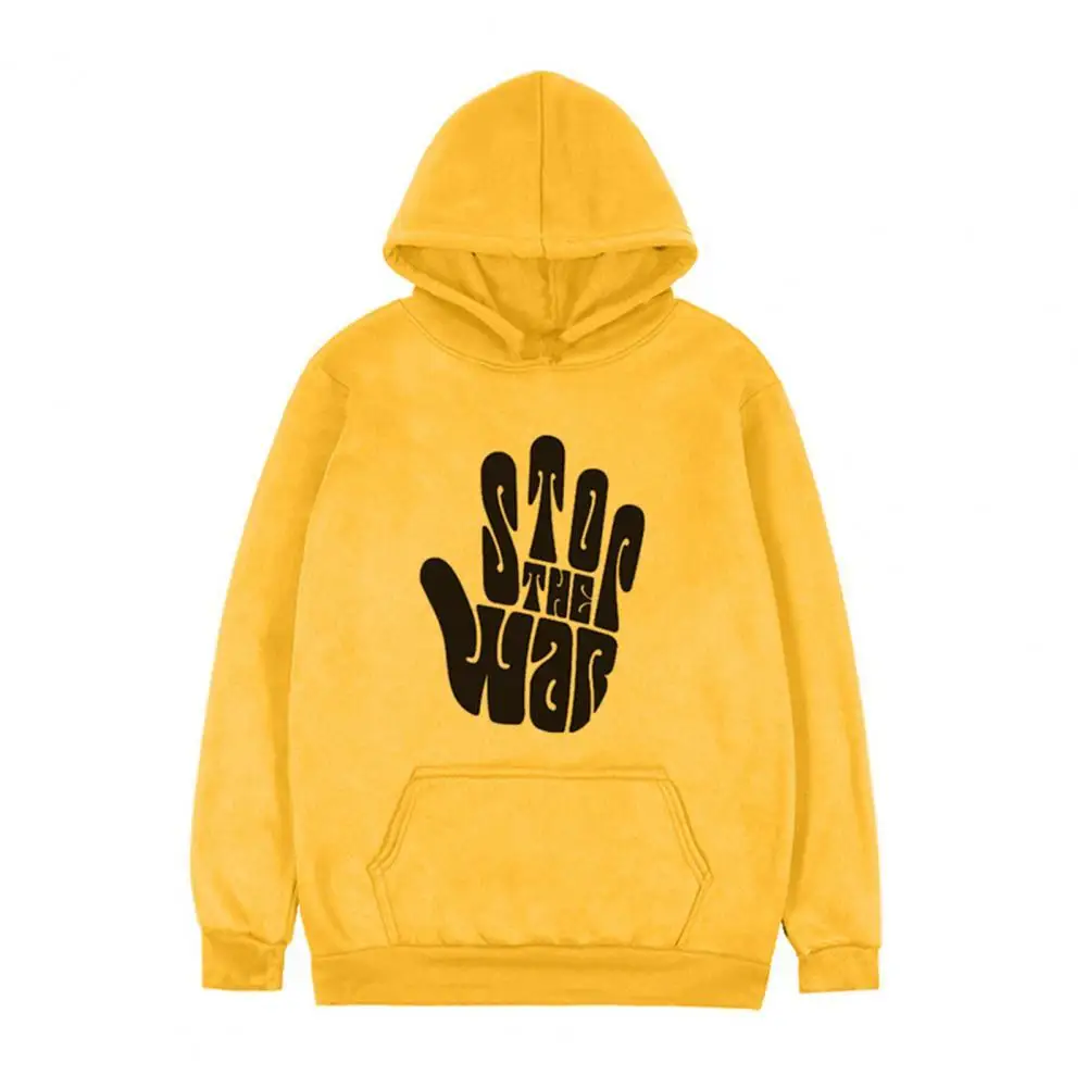 

Casual Unisex Sweatshirt Anti Fade Breathable Hooded Hoodie Long Sleeve Ukraine Unisex Hoodie