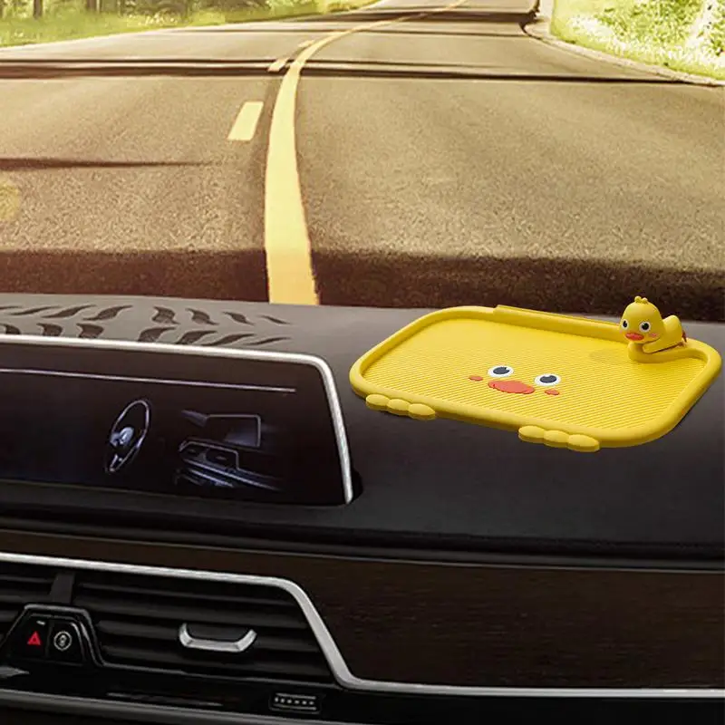 Автомобильный держатель для телефона с большой накладкой устойчивый