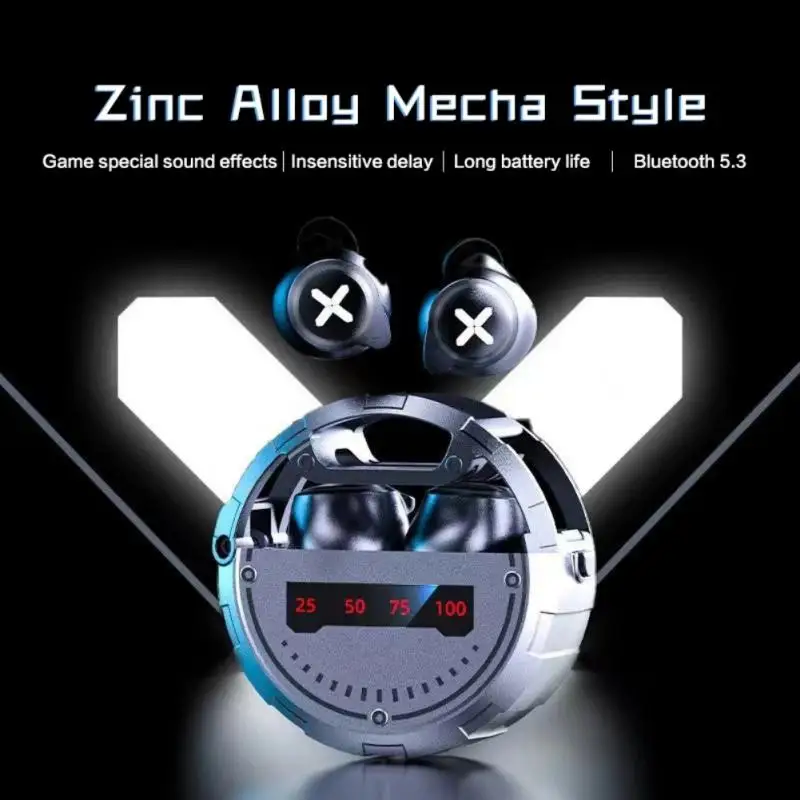 

Беспроводные наушники KINGSTAR JX60 с Bluetooth 5,3, игровые наушники с низкой задержкой и микрофоном, наушники с шумоподавлением Hi-Fi, наушники-вкладыши...