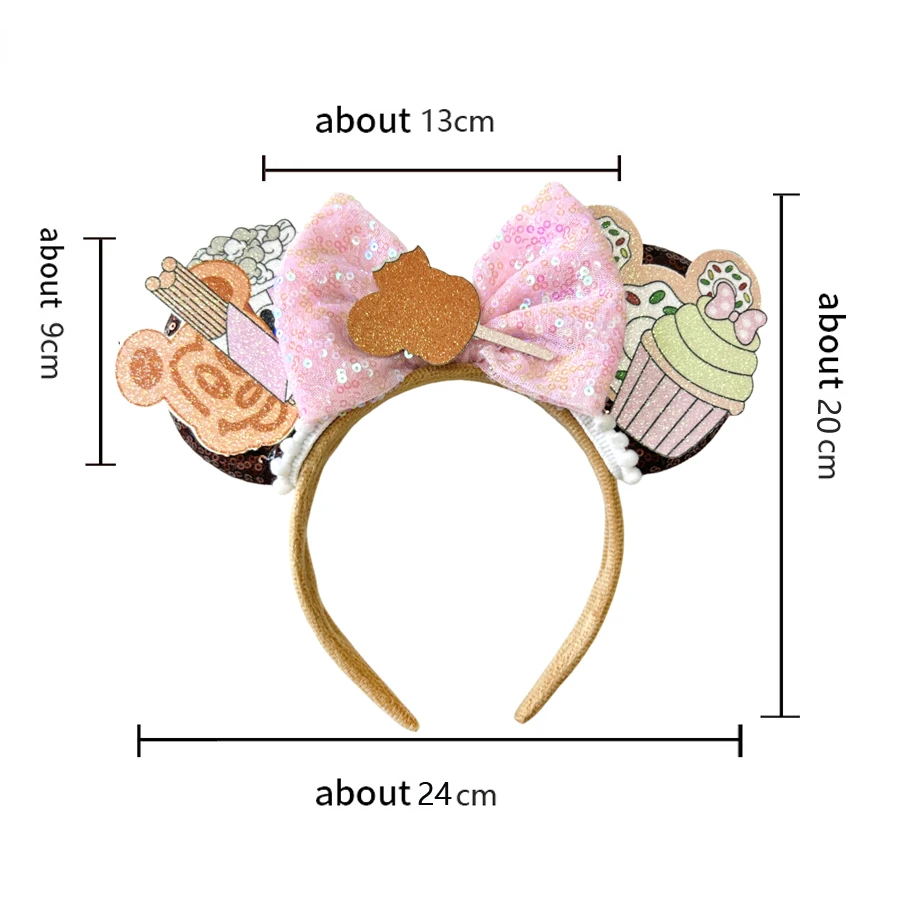 Повязка для волос с изображением Микки Мауса