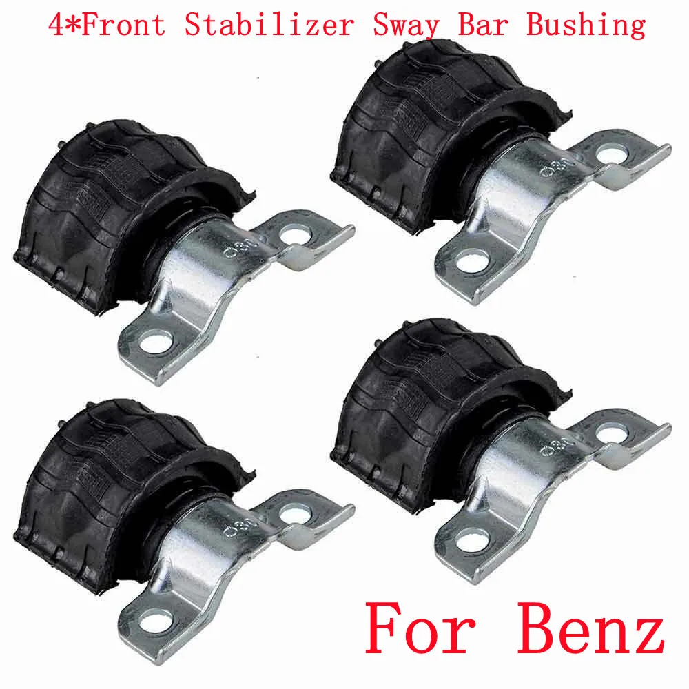 

4pcs For Benz GL320 GL350 GL450 GL550 ML350 ML450 ML500 ML550 ML63 Front Stabilizer Sway Bar Bushing 1643231185