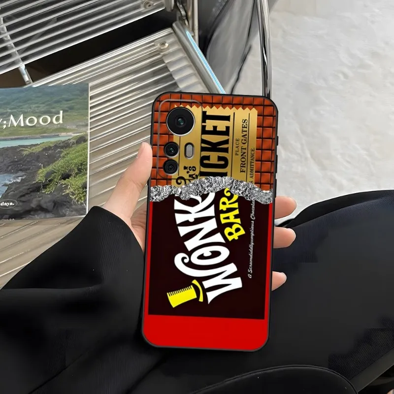 Чехол WONKA BAR для телефона с золотым билетом для Xiaomi 13 12-12X 12T Pro POCO M4 9 11 10 Lite 12X 11i-POCO F3 Note M4 Pro M3 F4