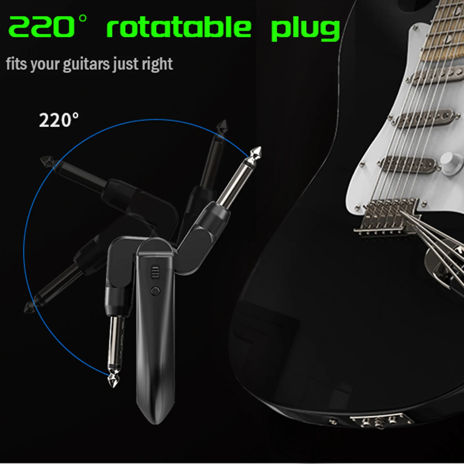 4 канала беспроводной гитарный системный передатчик приемник Встроенный