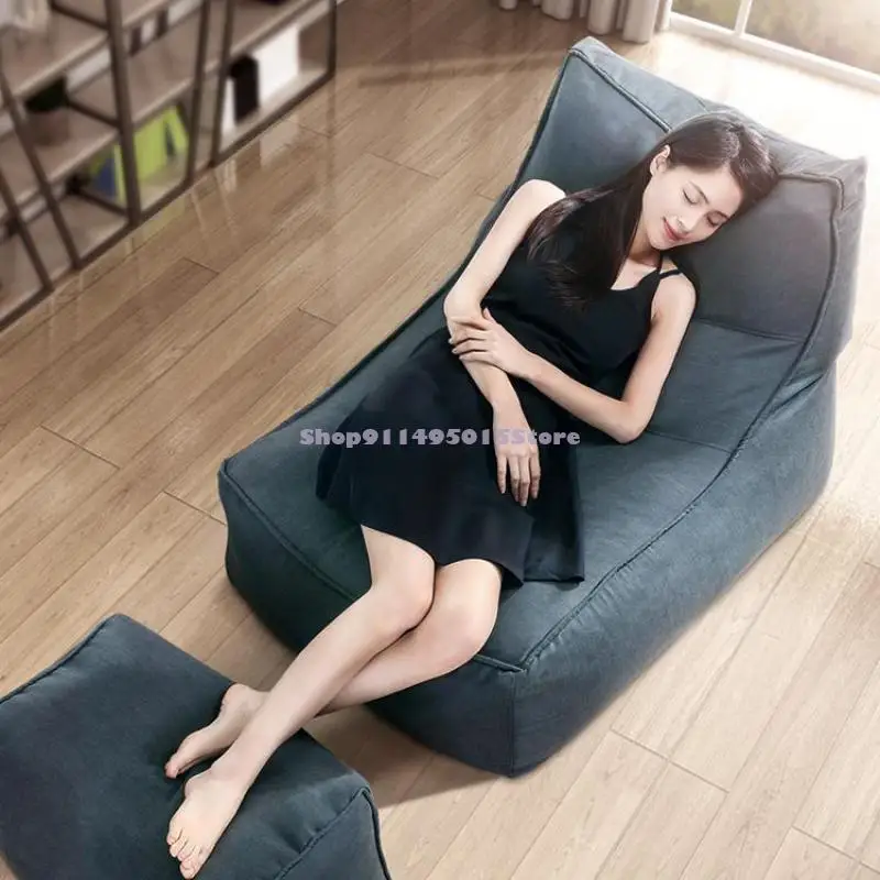 Кресло-мешок для отдыха Маленькое кресло односпальной кровати балкона спальни