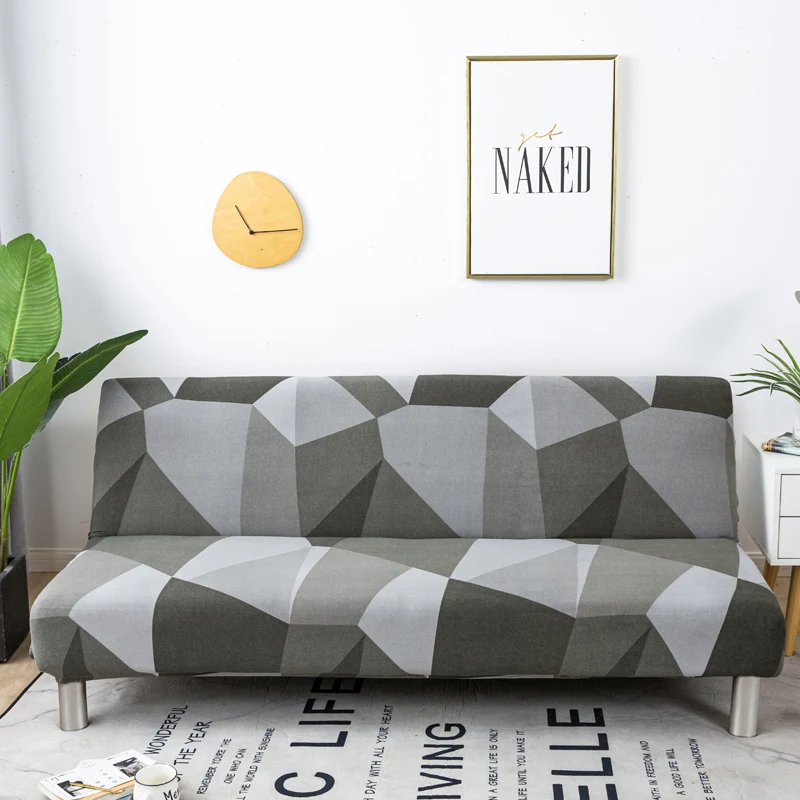 

Geometric Spandex Slipcover Elastic For Living Room Funda Sofa Bed Cover Washable Removable Suitable for Four Seasons