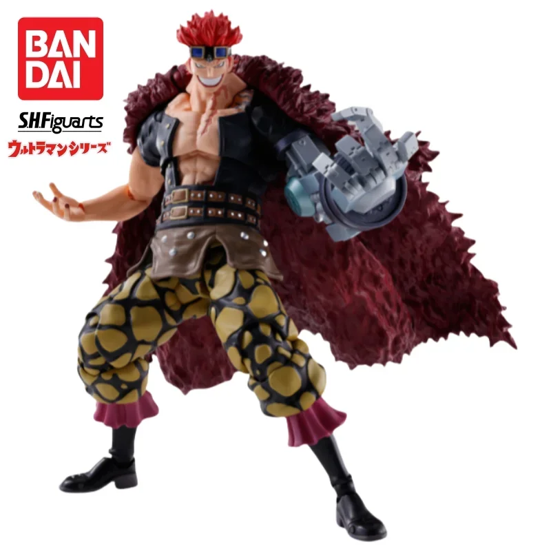 Фото В наличии: Оригинальная фигурка Bandai S.H.Figuarts One Piece Eustass Kid, новая, в коробке, аниме-персонаж, коллекционная модель. №3