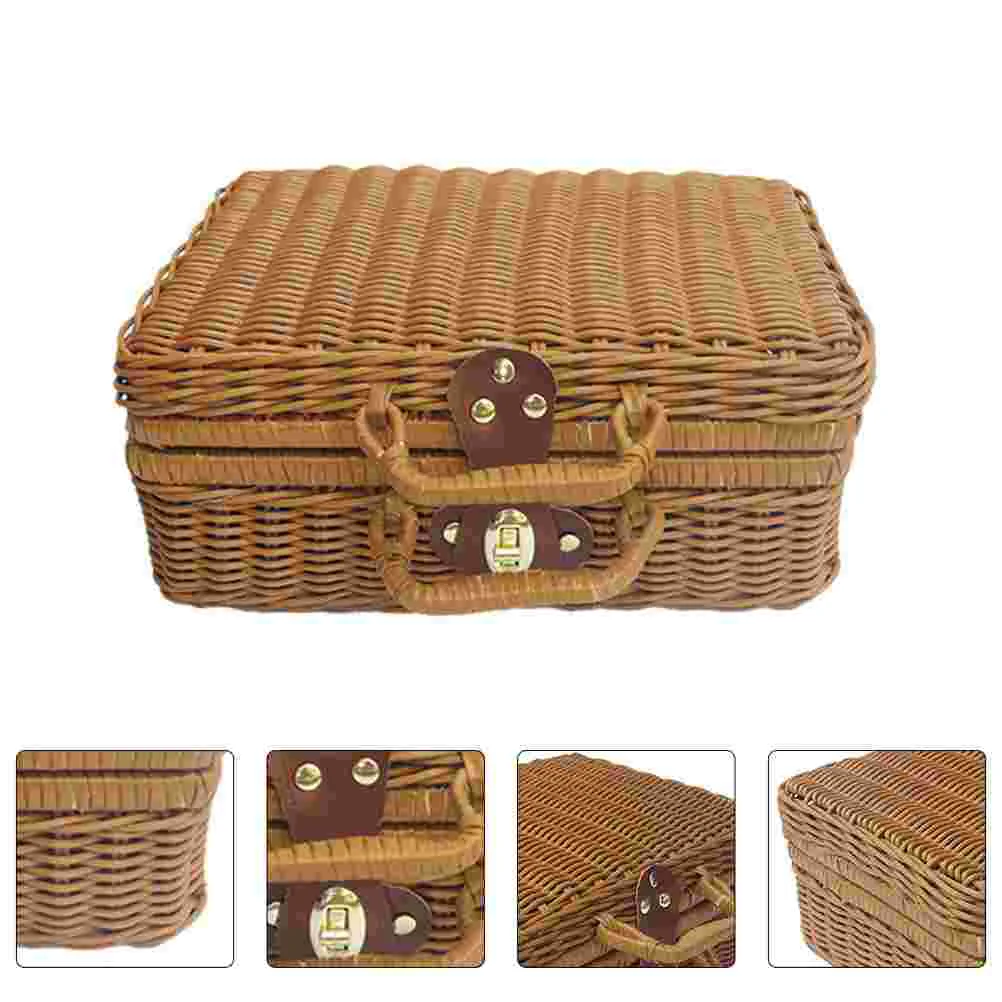 

Portable Storage Box Perfect Gift Functional Hand-held Sundries Container Wedding Companion